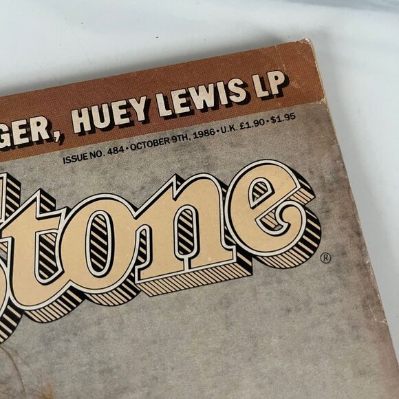 Cybill Shepherd - Vintage 80's Rolling Stone Magazine 1986- Issue #484 - Picture 2 of 4